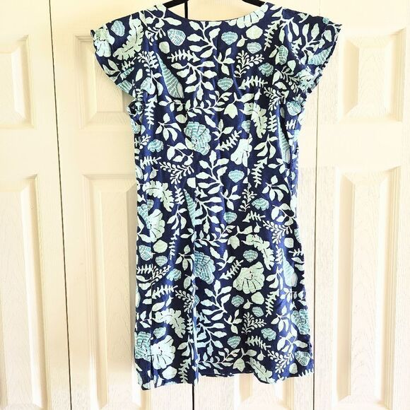 Vineyard Vines Ruffle Cap Sleeve Sheath Minidress Women's XS - Picture 2 of 6